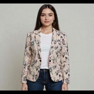 *Final Price* RW&Co Floral Print Women's Blazer